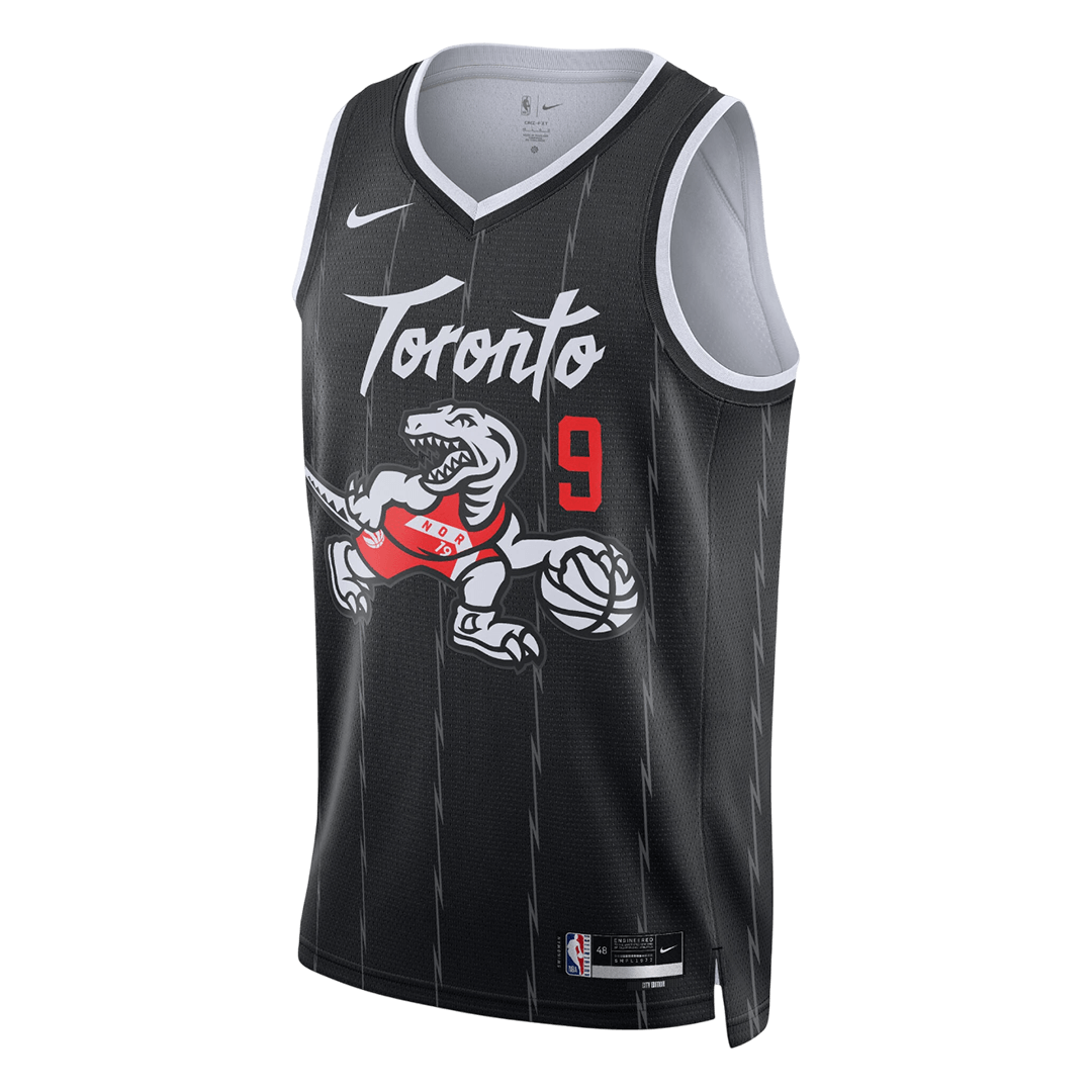 Toronto Raptors BARRETT #9 Swingman NBA Jersey - City Edition - Image 3