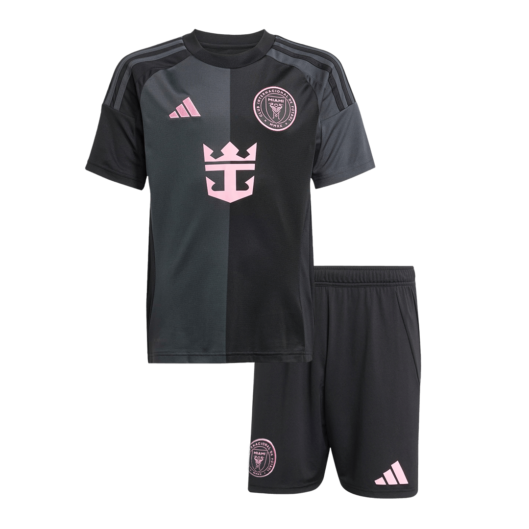 Kid's Inter Miami CF Away Soccer Jersey Kit(Jersey+Shorts) 2025 - Image 3