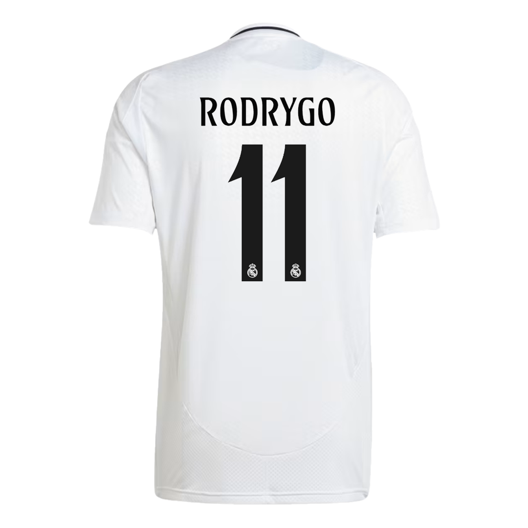 RODRYGO #11 Real Madrid Home Soccer Jersey 2024/25 - Image 3