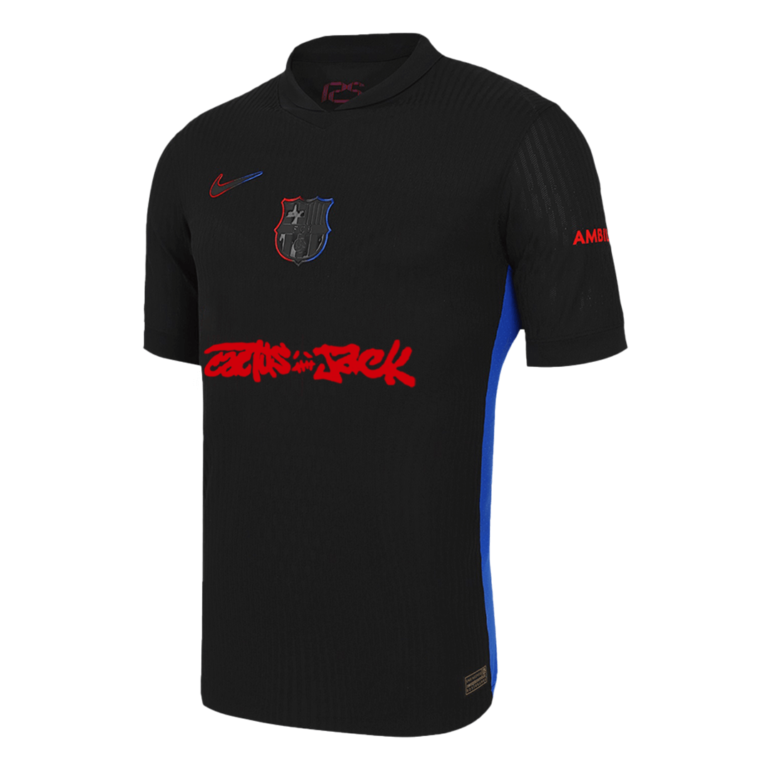 Barcelona X Travis Scott Away Soccer Jersey 2024/25 Player Version