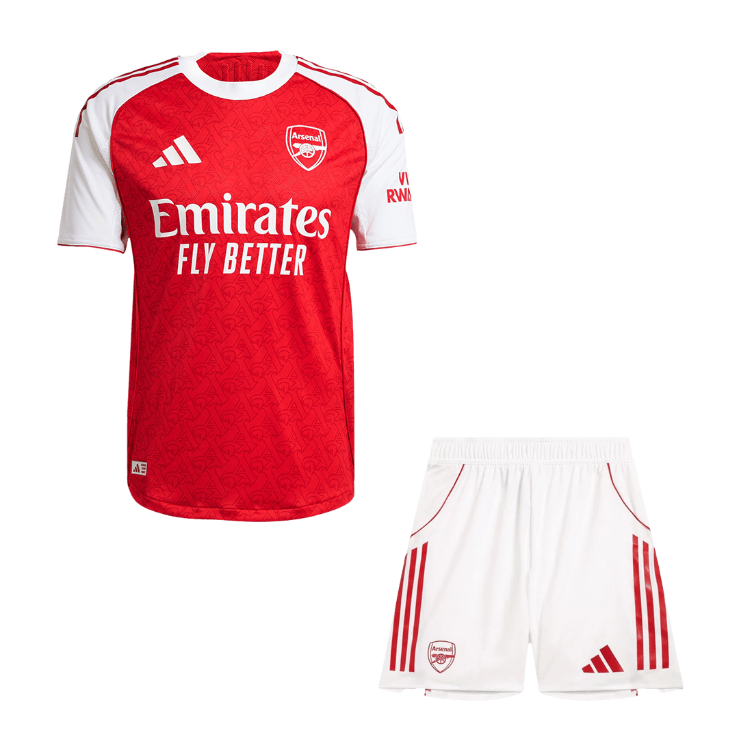 Arsenal Home Soccer Jersey Kit(Jersey+Shorts) 2025/26 Player Version