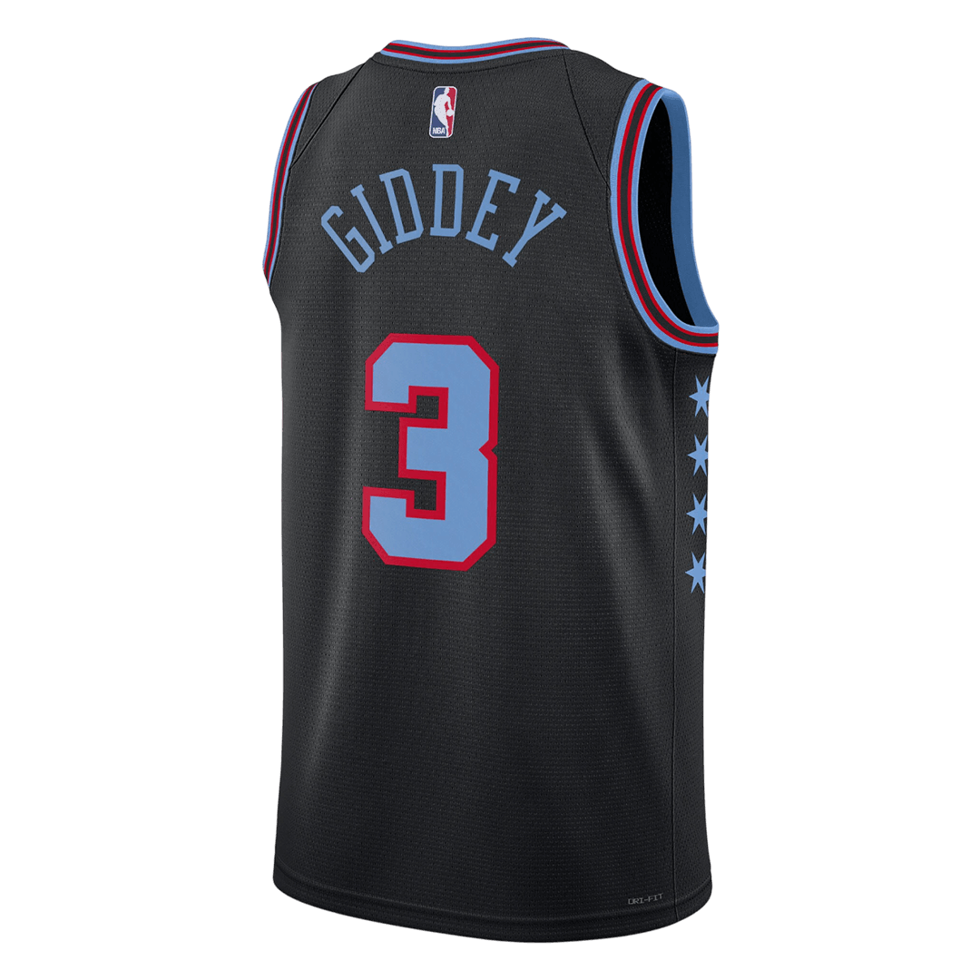 New York Knicks GIDDEY #3 2025/26 Swingman NBA Jersey - City Edition - Image 3