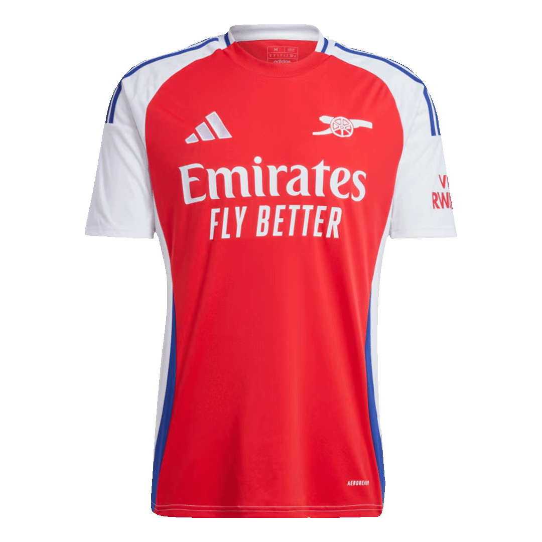 RICE #41 Arsenal Home Soccer Jersey 2024/25 -UCL - Image 2