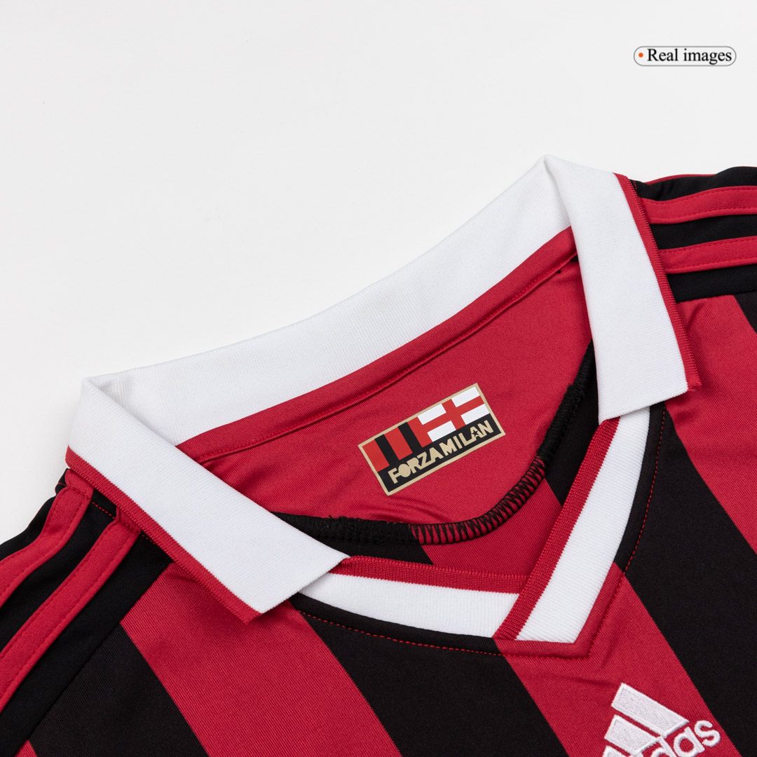 Retro 2009/10 AC Milan Home Soccer Jersey - Image 3