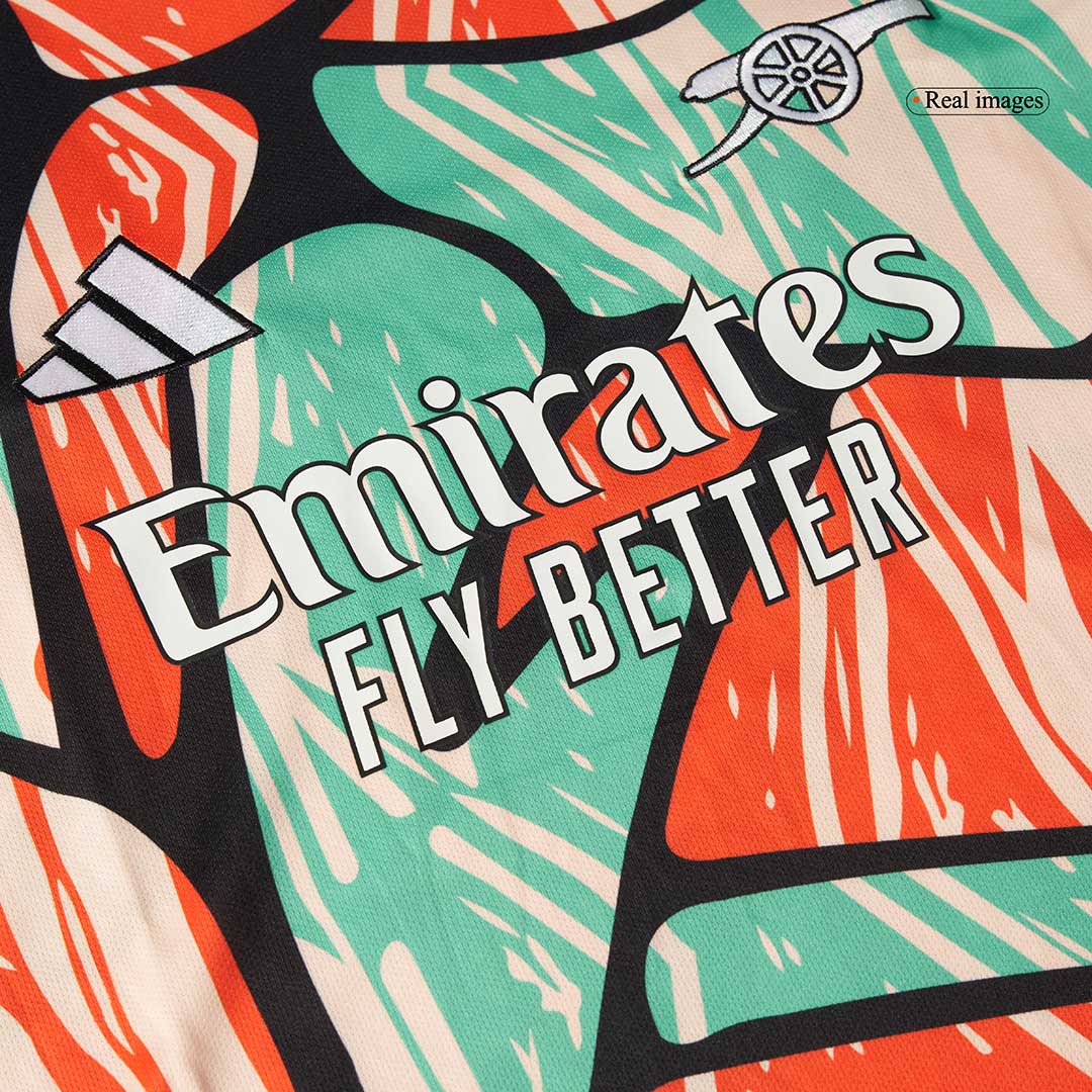 Arsenal Pre-Match Soccer Jersey 2024/25 - Image 10