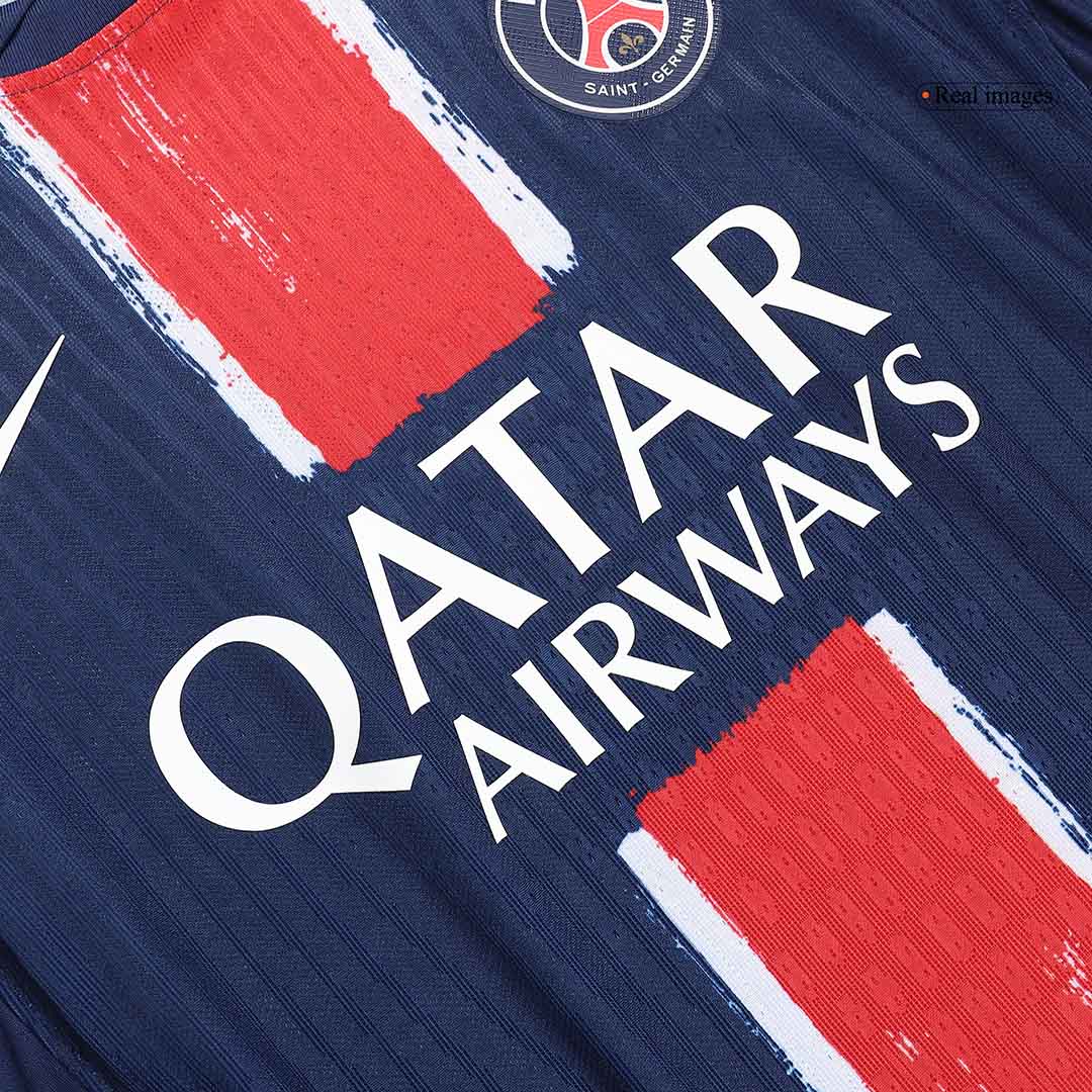 Authentic KVARATSKHELIA #7 PSG Home Soccer Jersey 2024/25 - Image 10