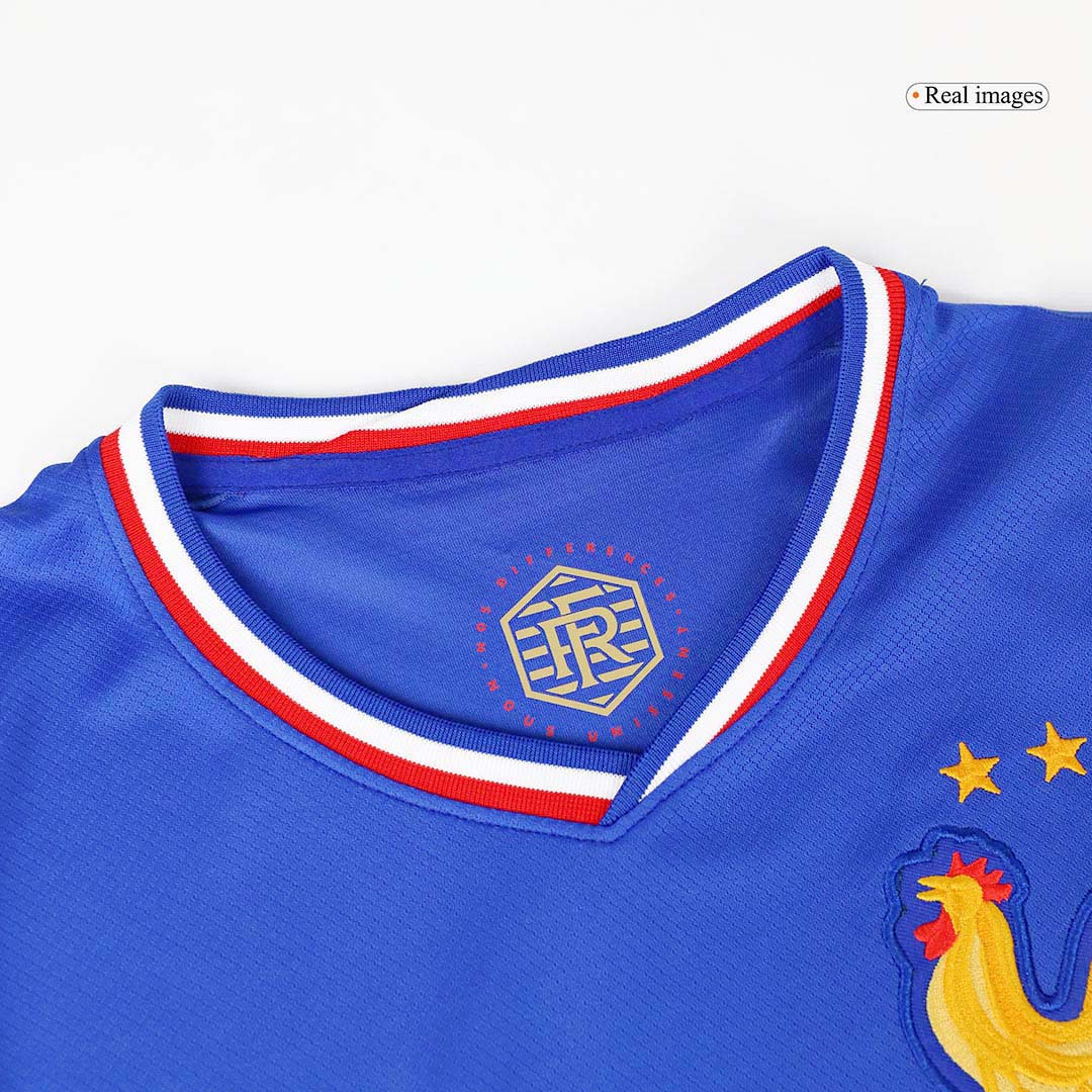 SALIBA #17 France Home Soccer Jersey 2024 - Image 4
