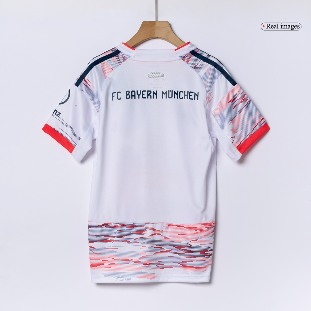 Kid's Bayern Munich Away Soccer Jersey Kit(Jersey+Shorts+Socks) 2025/26 - Image 4
