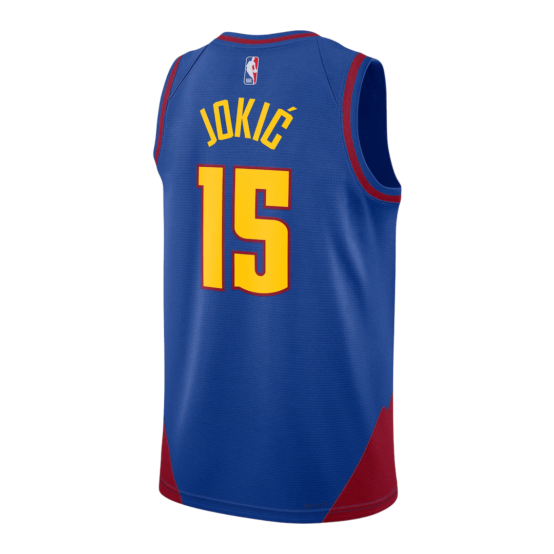 Denver Nuggets Jokić #15 Swingman NBA Jersey - Statement Edition - Image 3