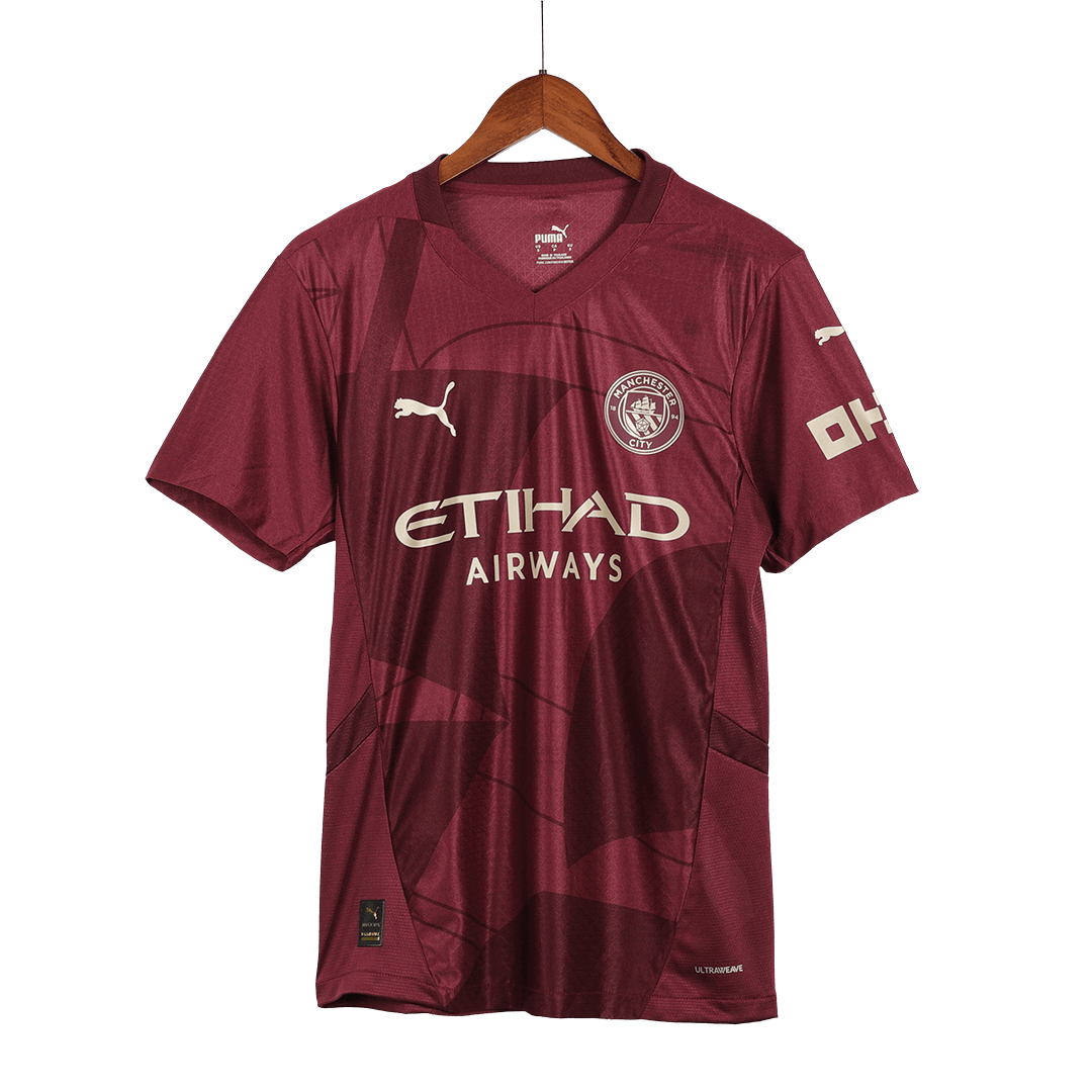 Manchester City Third Away Soccer Jersey 2024/25 Player Version - Image 4