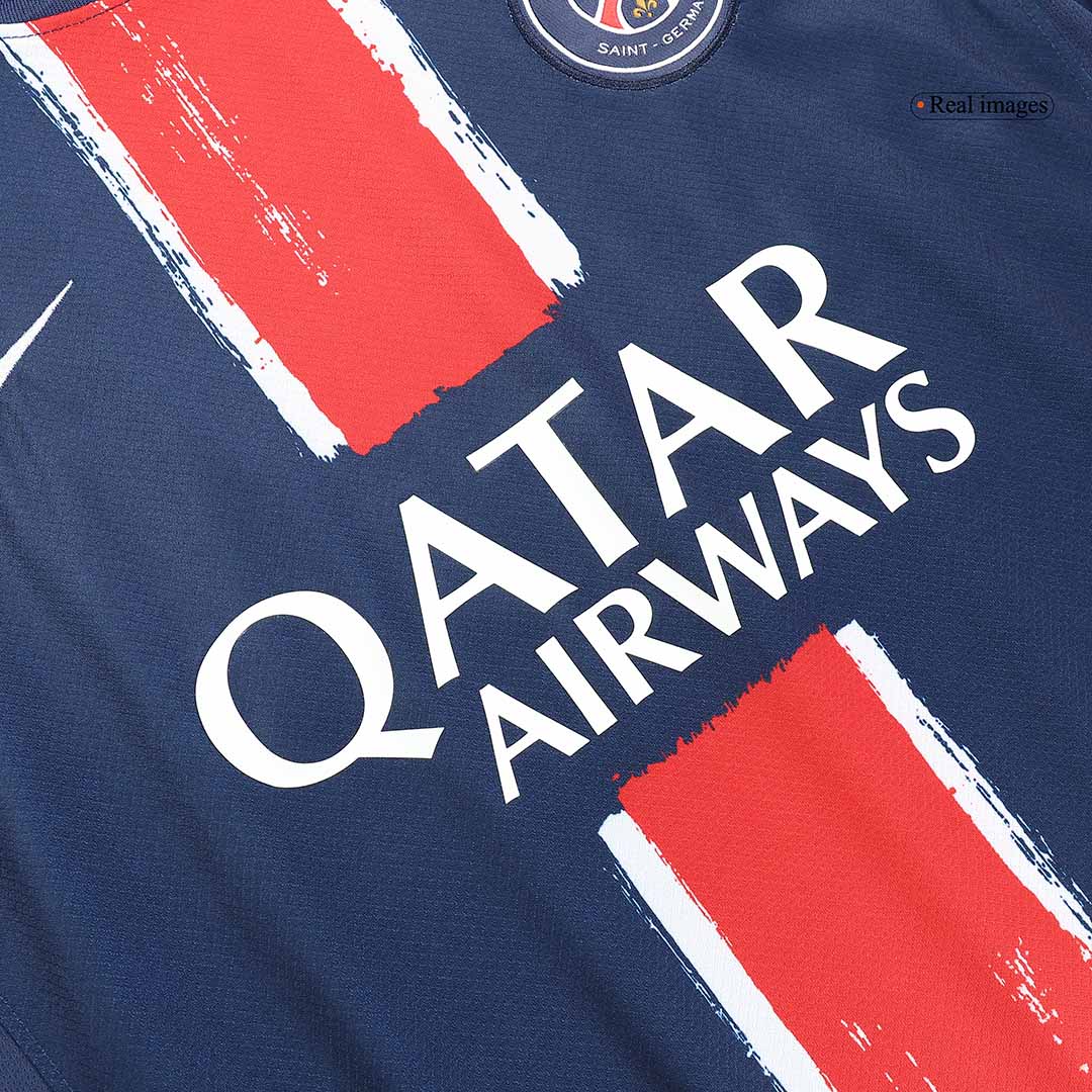 O.DEMBÉLÉ #10 PSG Home Soccer Jersey 2024/25 -UCL - Image 10