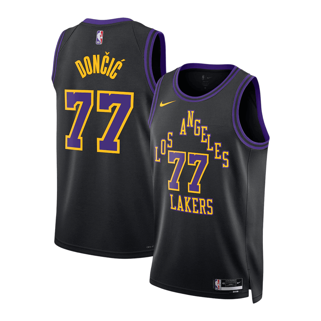 Los Angeles Lakers Dončić #77 2025/26 Swingman NBA Jersey - City Edition