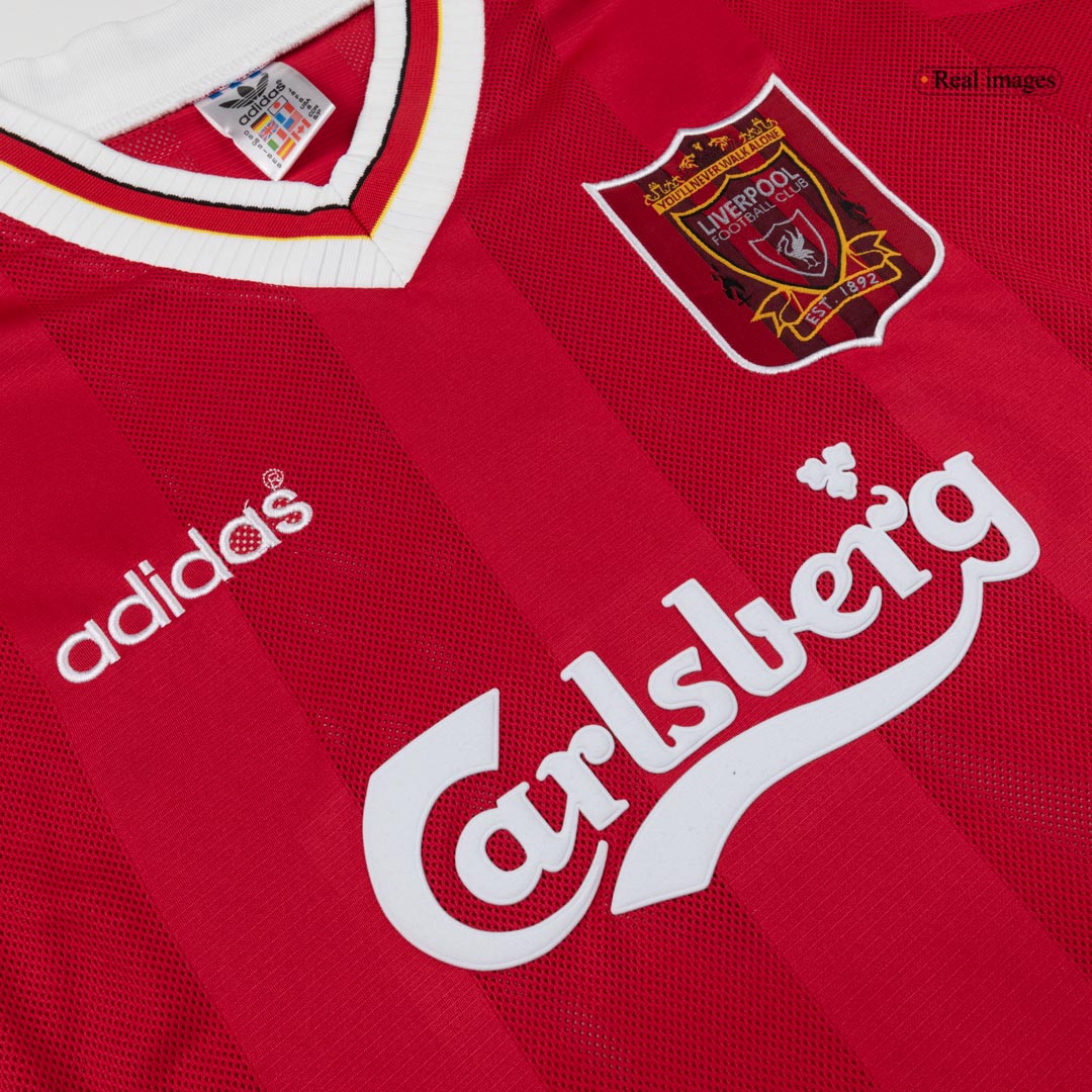 Retro 1995/96 Liverpool Home Soccer Jersey - Image 6