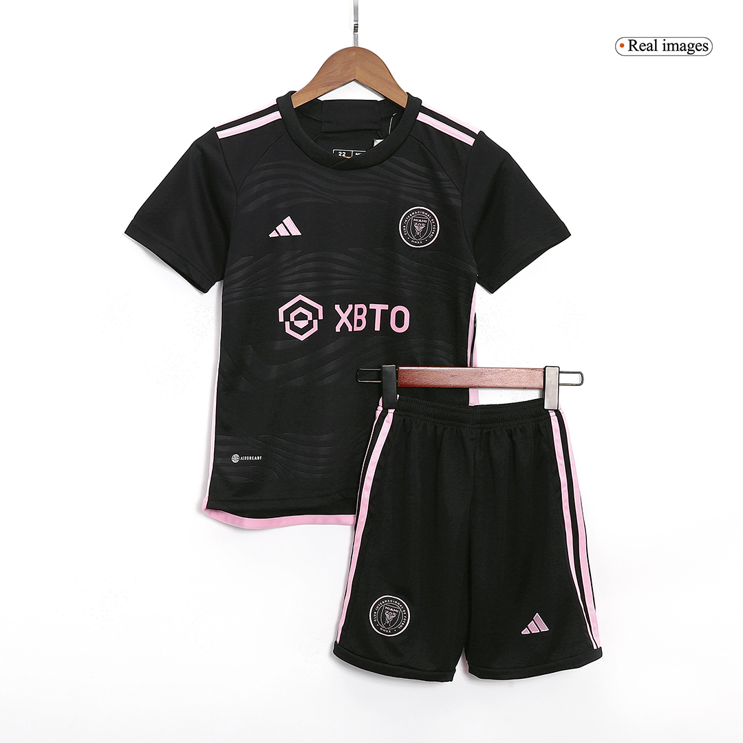 Kid's Inter Miami CF Away Soccer Jersey Kit(Jersey+Shorts+Socks) 2023/24 - Image 3