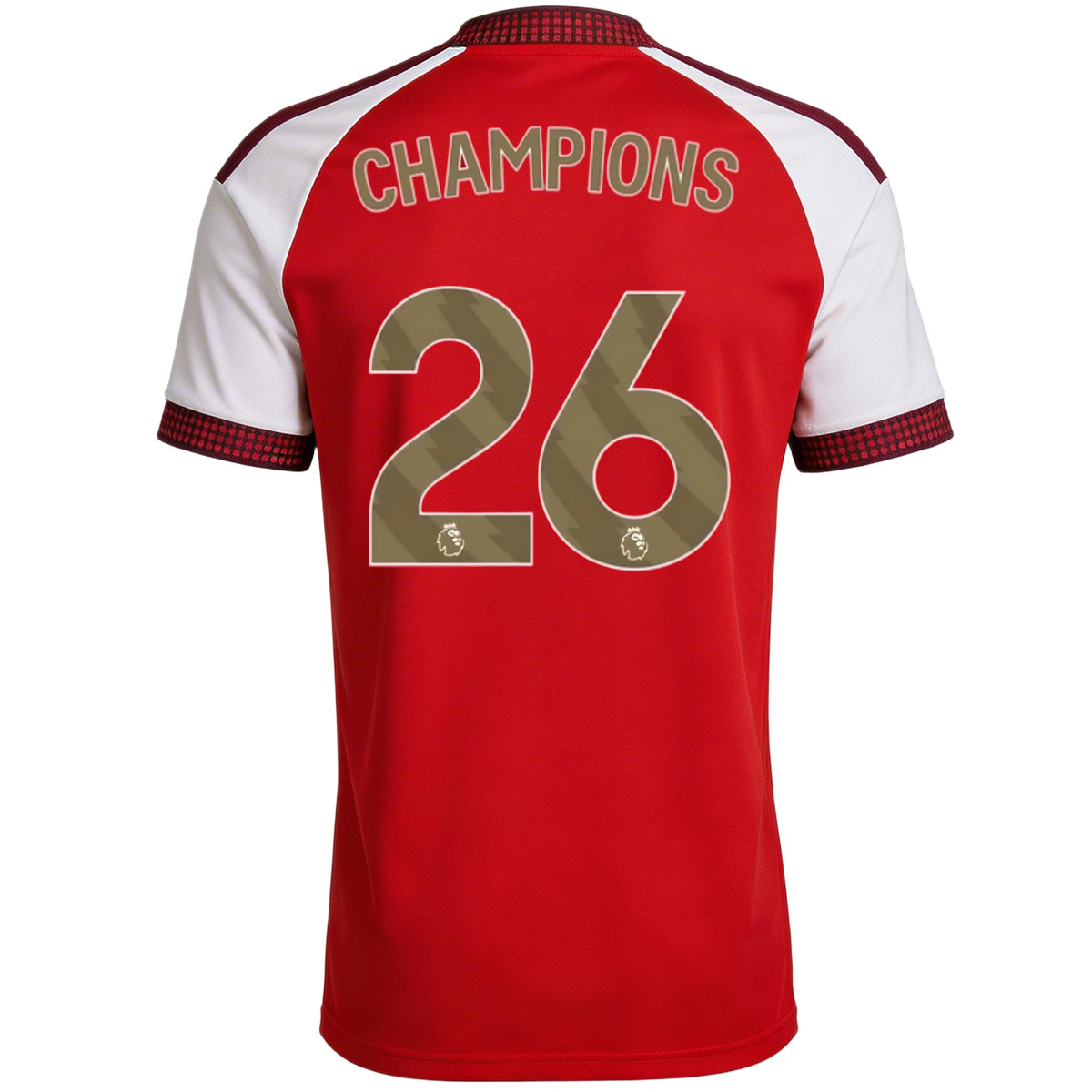 CHAMPIONS #26 Arsenal Home Soccer Jersey 2026/27