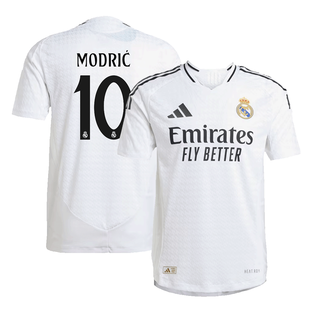 MODRIĆ #10 Real Madrid Home Soccer Jersey 2024/25 Player Version