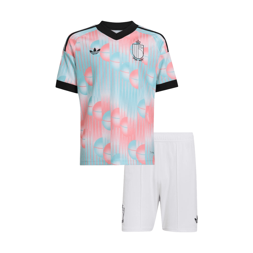 Kid's Belgium Away Soccer Jersey Kit(Jersey+Shorts) 2026