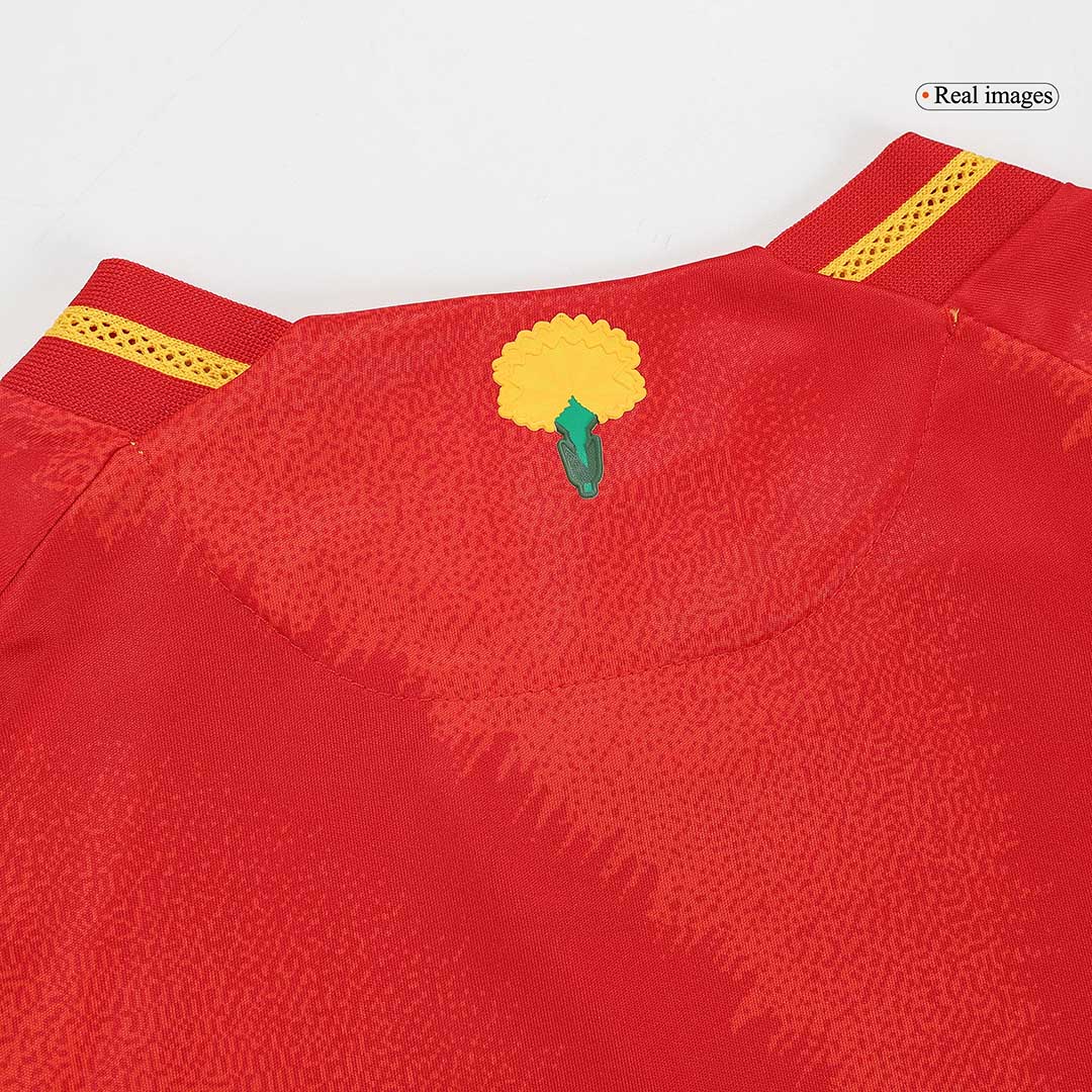 Authentic LAMINE YAMAL #19 Spain Home Soccer Jersey Euro 2024 - Image 8
