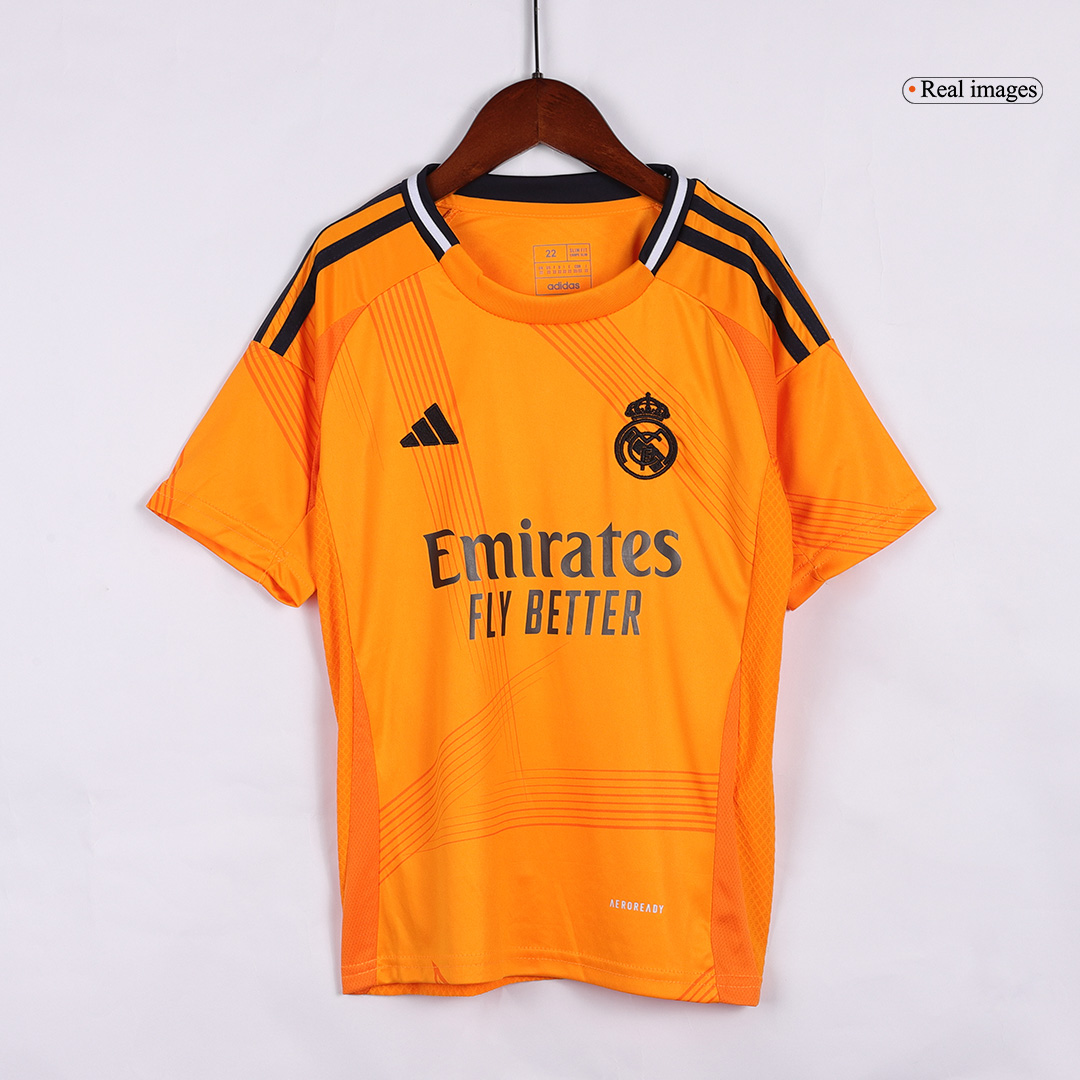 Kid's Real Madrid Away Soccer Jersey Kit(Jersey+Shorts) 2024/25 - Image 4