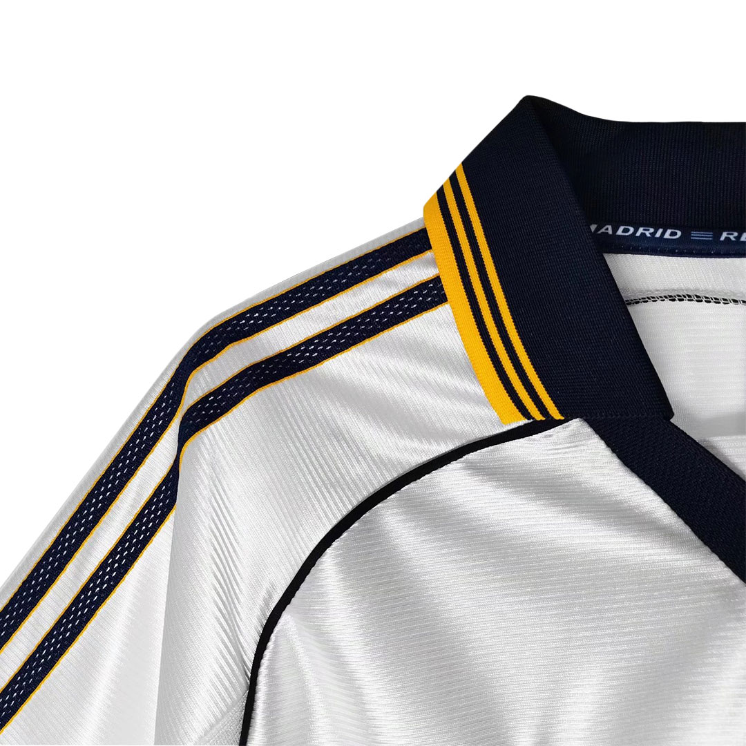 Retro RAUL #7 1999/00 Real Madrid Home Soccer Jersey - Image 6