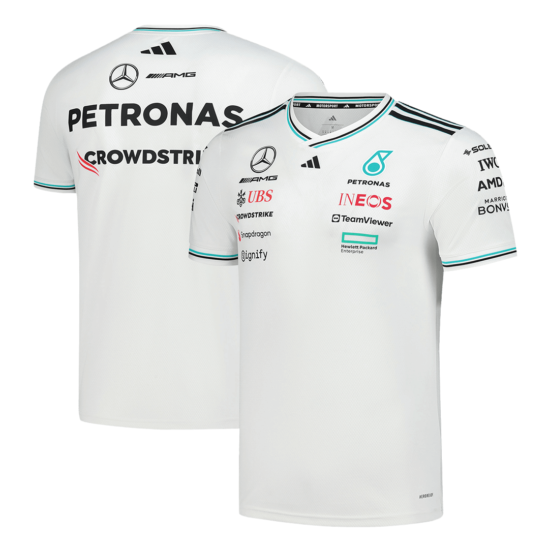 Mercedes AMG Petronas F1 Shirt 2025 | Soccerdealshop - Image 3