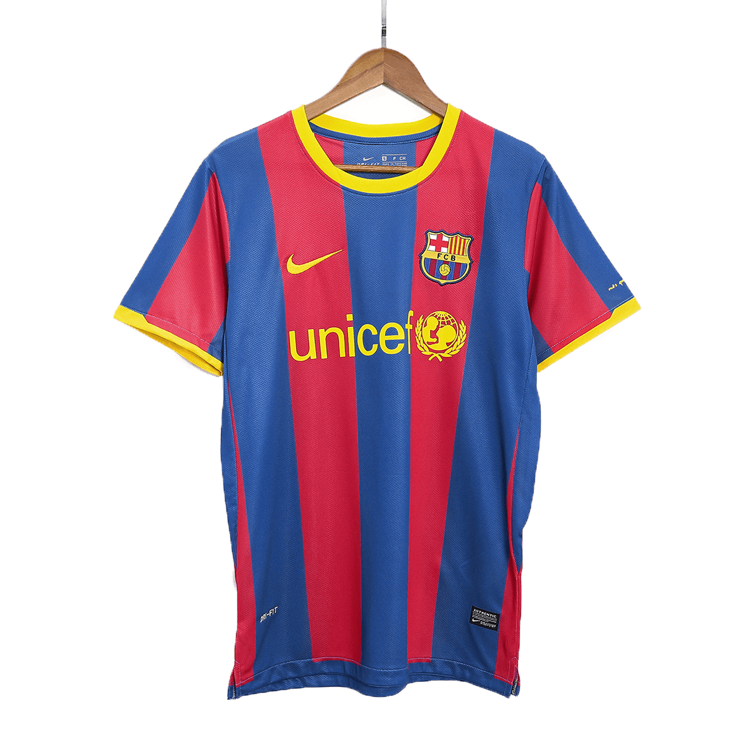 Retro MESSI #10 2010/11 Barcelona Home Soccer Jersey - Image 2