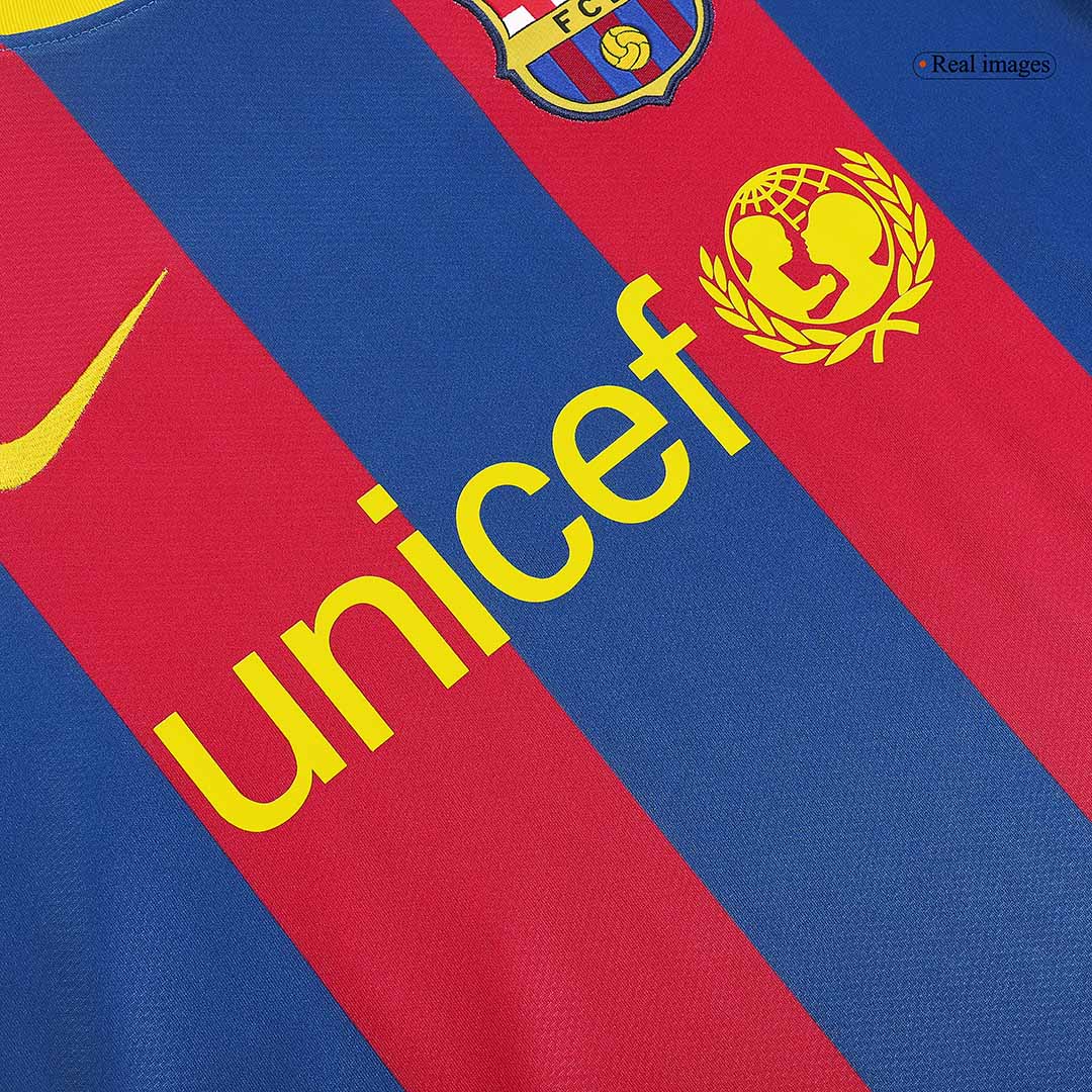 Retro MESSI #10 2010/11 Barcelona Home Soccer Jersey - Image 7