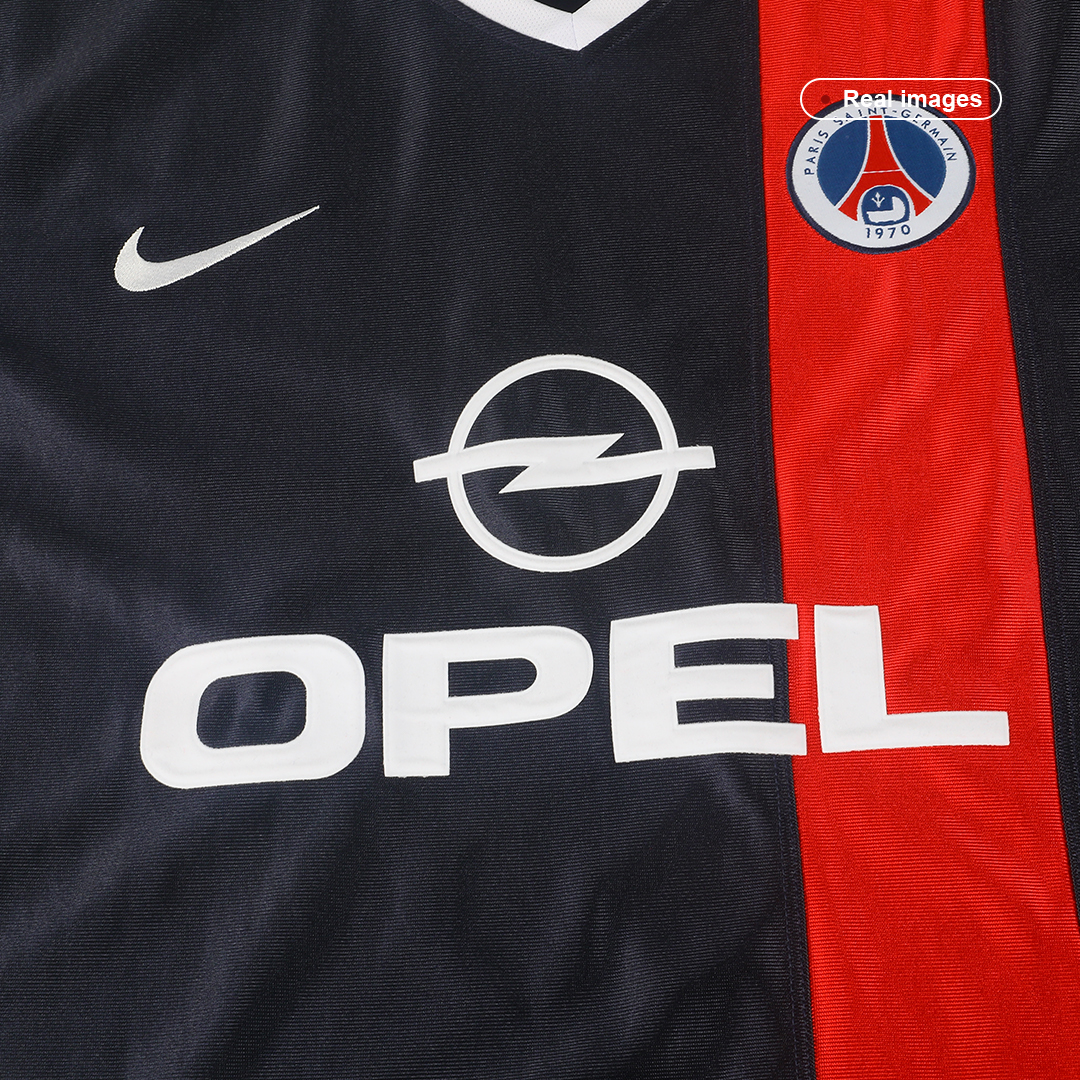 Retro 2001/02 PSG Home Soccer Jersey - Image 4