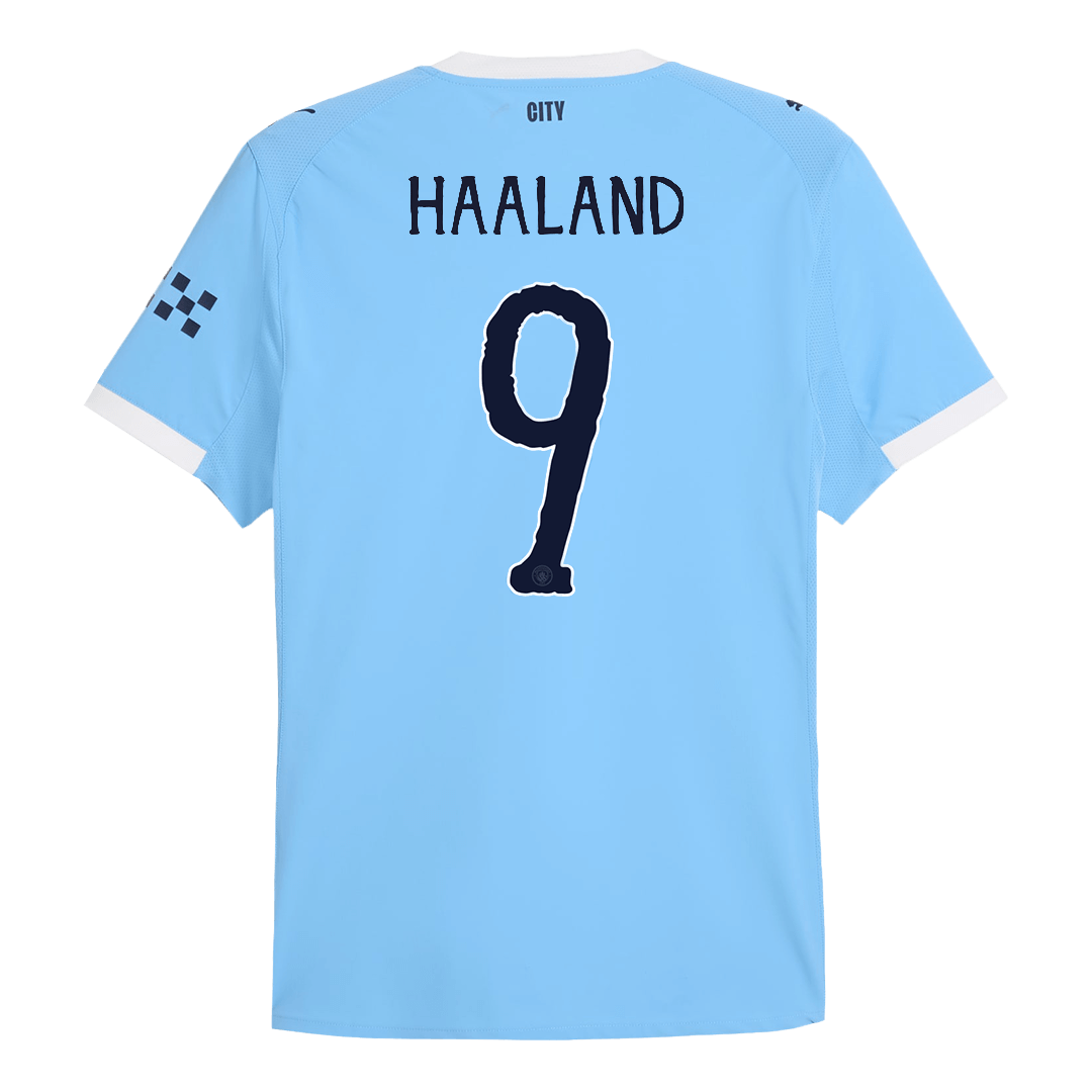 HAALAND #9 Manchester City Home Soccer Jersey 2025/26 - Club World Cup Player Version - Image 3